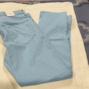 Banana Republic Slim Linen-Cotton Traveler Pant 36W x 32L